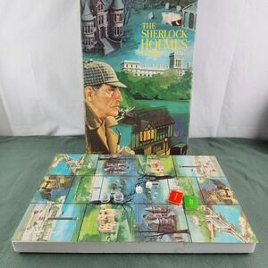 VINTAGE The‎ SHERLOCK HOLMES Game | 1974 Cadaco